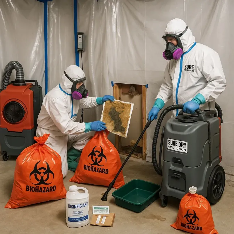 Contaminated Water Handling Protocols process in High Bridge, NJ