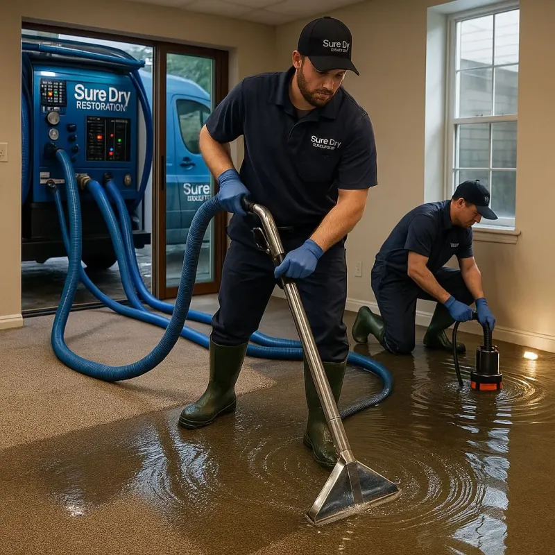 Water Extraction and Removal process in High Bridge, NJ